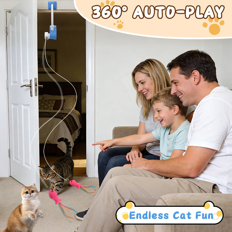 Hang & Hunt interactive Cat Toy