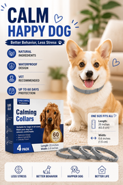 Natural Calming Pet Collar | Anxiety Relief for Dogs & Cats